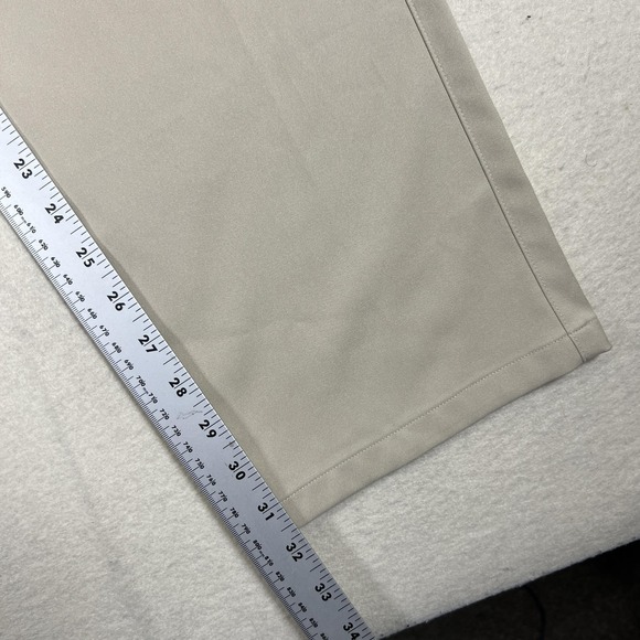Mizzen+Main Pants Mens 38x32 Beige Baron Chino Athletic‎ Performance Golf - Picture 5 of 8